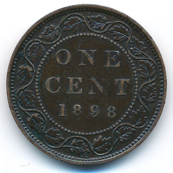 Канада, 1 цент (1898 г.)