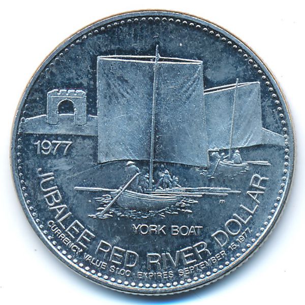 Канада., 1 доллар (1977 г.)