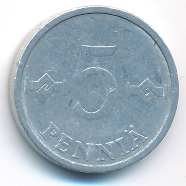 Финляндия, 5 пенни (1985 г.)