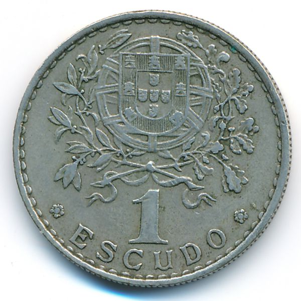 Португалия, 1 эскудо (1962 г.)