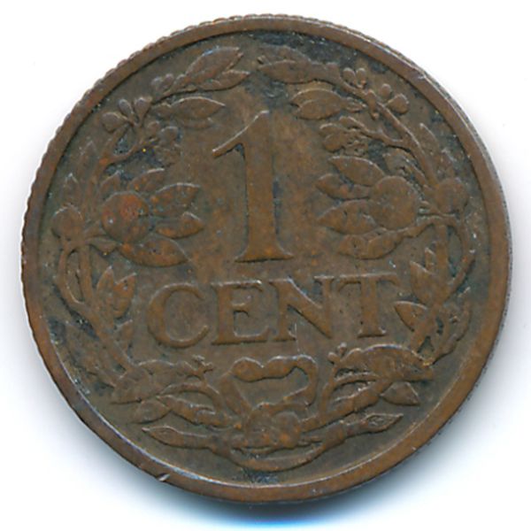 Нидерланды, 1 цент (1927 г.)