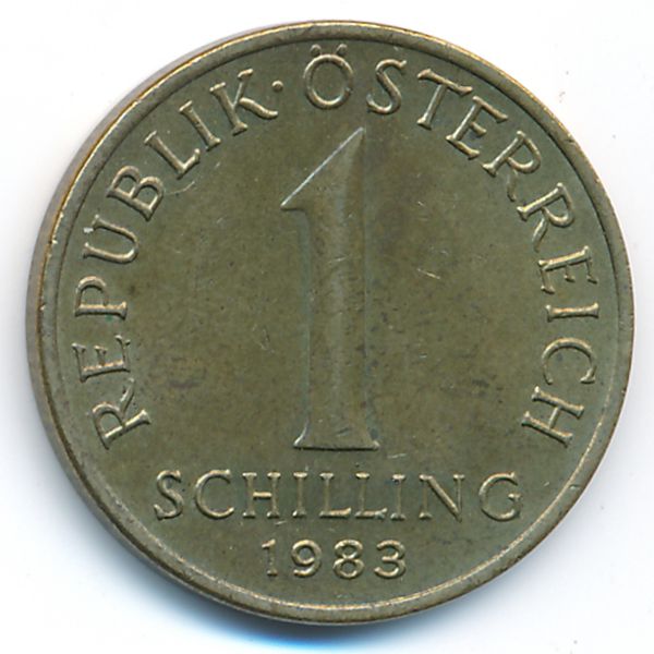 Австрия, 1 шиллинг (1983 г.)
