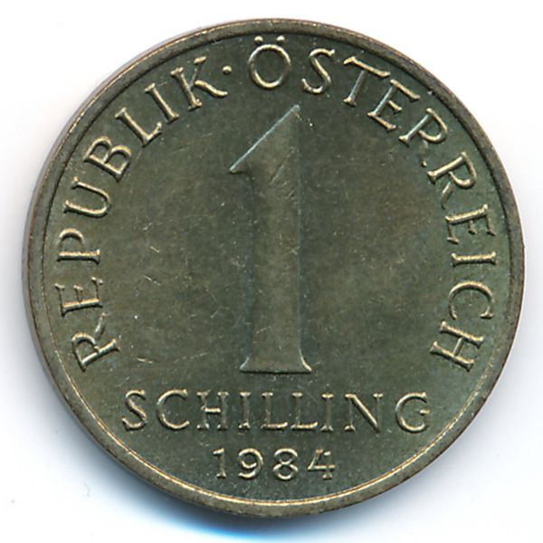 Австрия, 1 шиллинг (1984 г.)