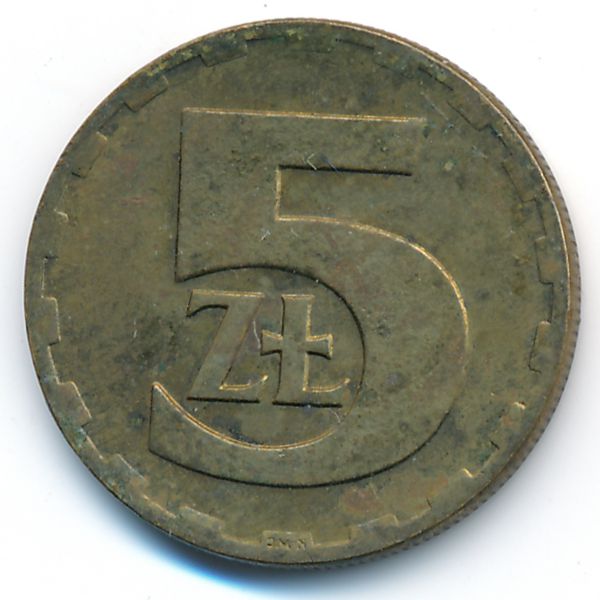 Польша, 5 злотых (1976 г.)