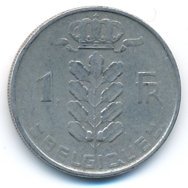 Бельгия, 1 франк (1955 г.)