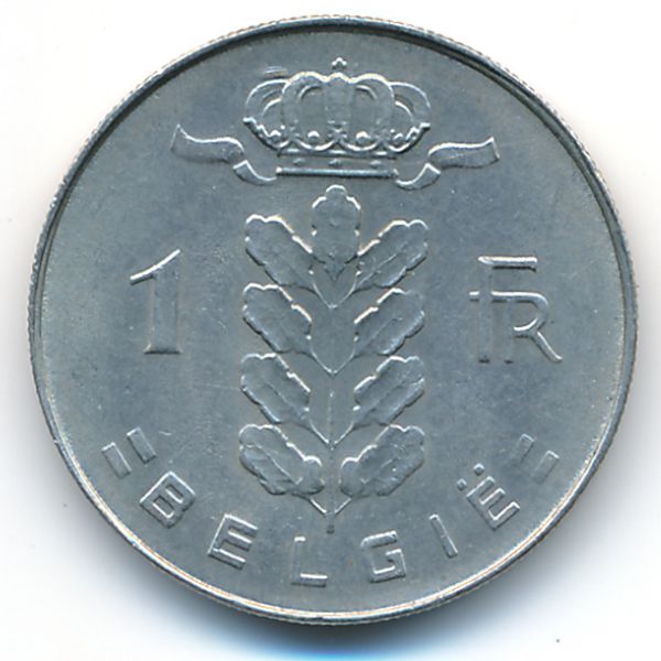 Бельгия, 1 франк (1972 г.)
