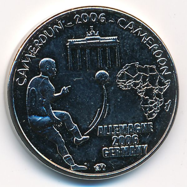 Камерун., 1500 франков КФА (2006 г.)