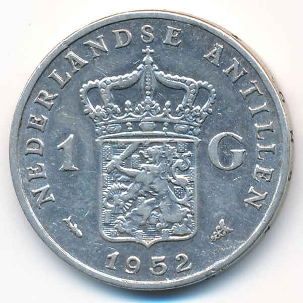 Антильские острова, 1 гульден (1952 г.)