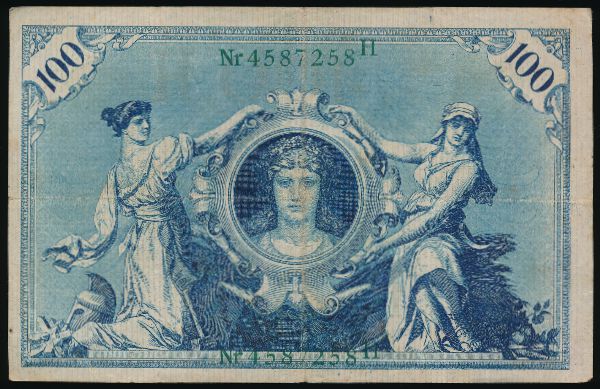 Германия, 100 марок (1908 г.)