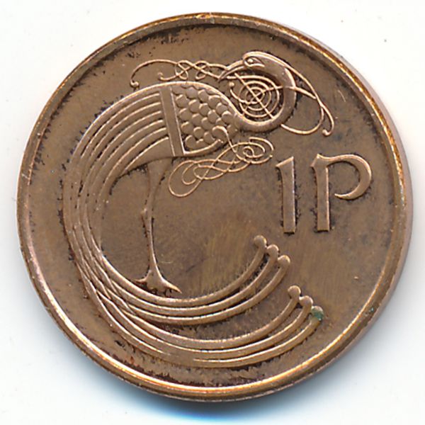 Ирландия, 1 пенни (2000 г.)