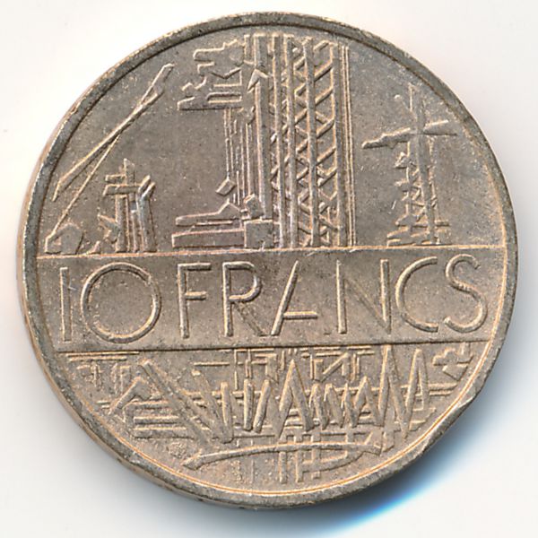 Франция, 10 франков (1979 г.)
