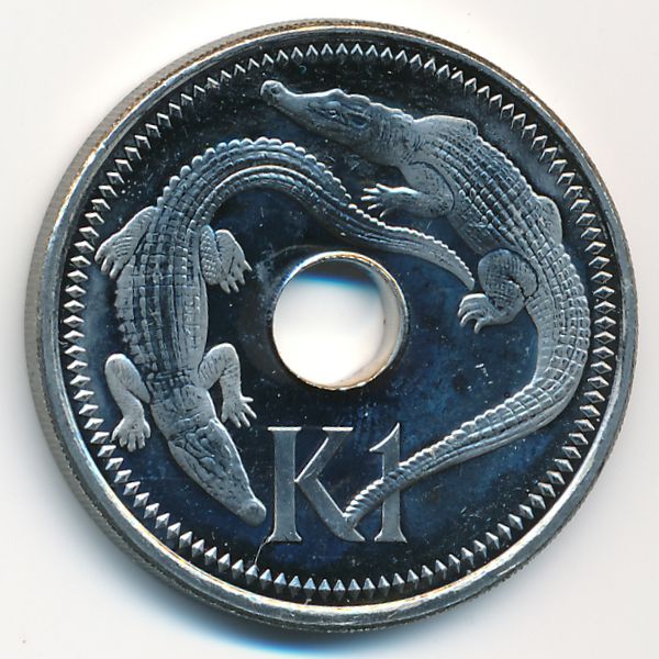 Папуа - Новая Гвинея, 1 кина (2004 г.)