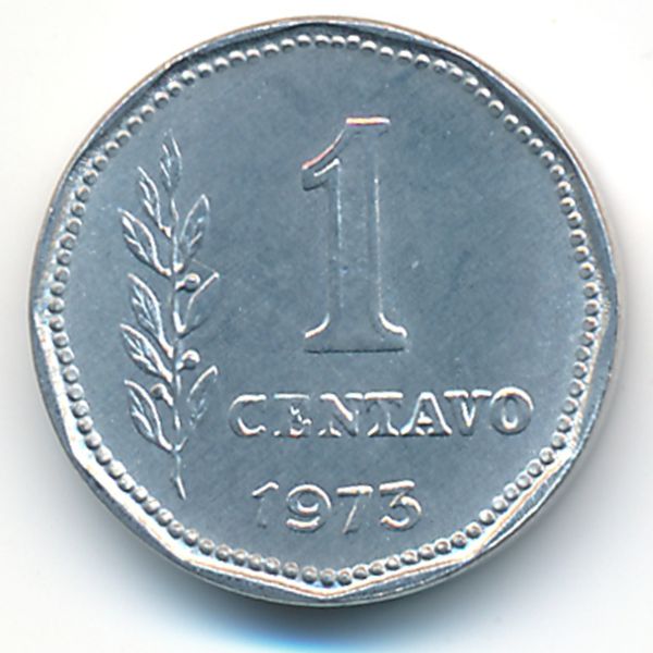 Аргентина, 1 сентаво (1973 г.)