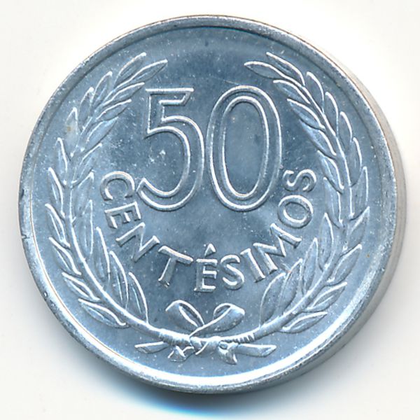 Уругвай, 50 сентесимо (1965 г.)