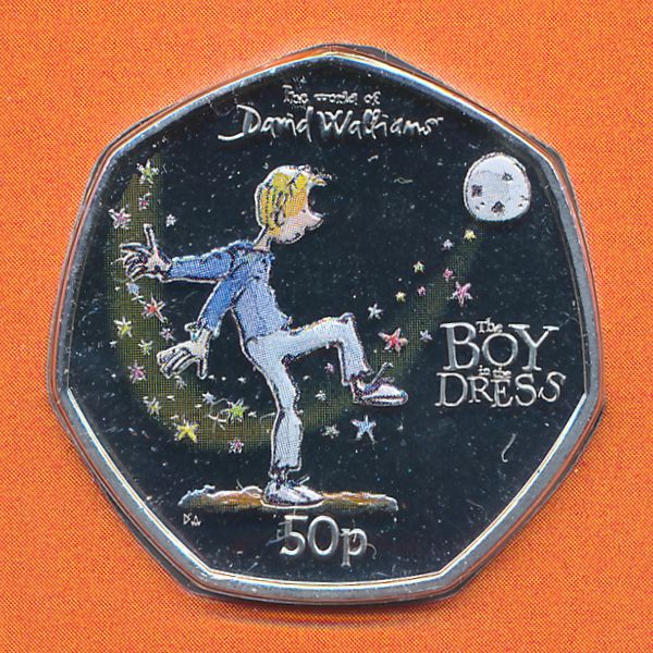 Гибралтар, 50 пенсов (2021 г.)