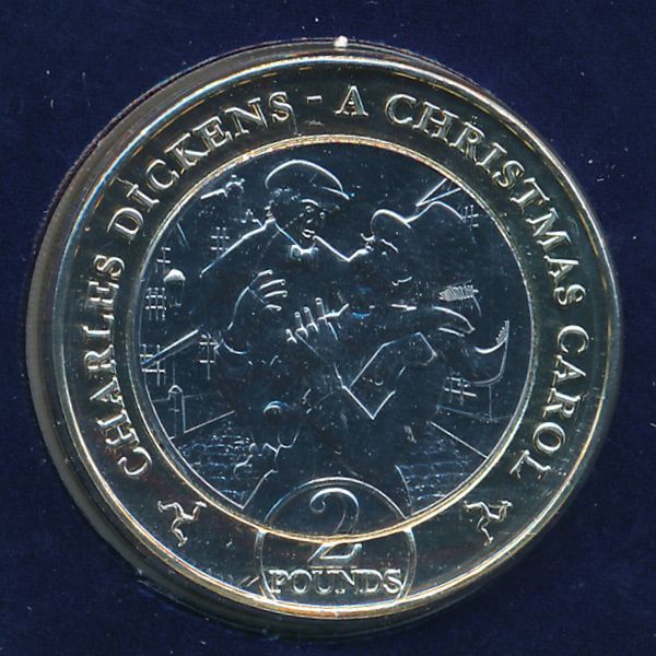 Остров Мэн, 2 фунта (2020 г.)