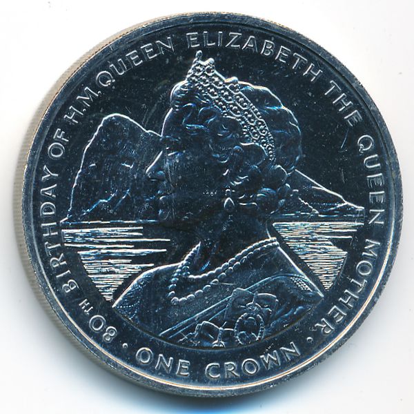 Гибралтар, 1 крона (1980 г.)