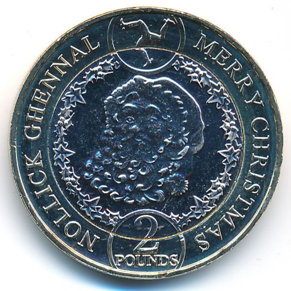 Остров Мэн, 2 фунта (2019 г.)