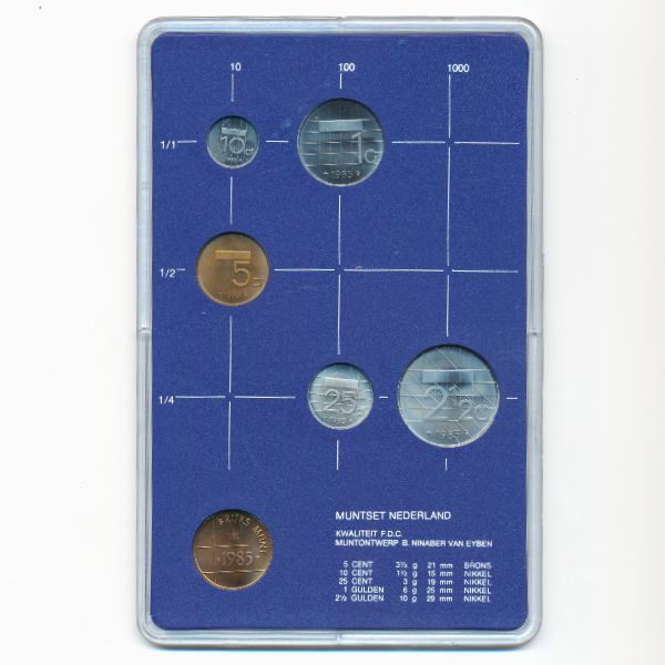 Нидерланды, Набор монет (1985 г.)