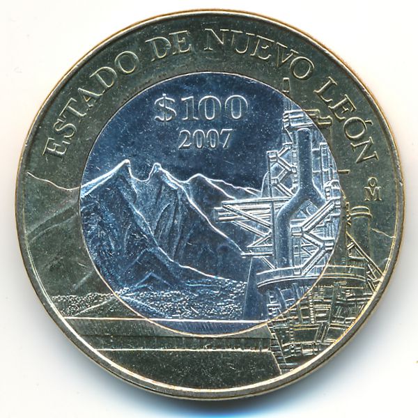 Мексика, 100 песо (2007 г.)