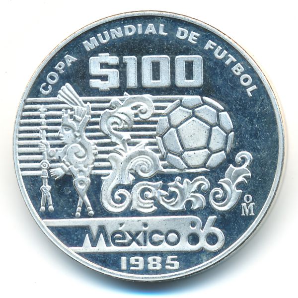 Мексика, 100 песо (1985 г.)