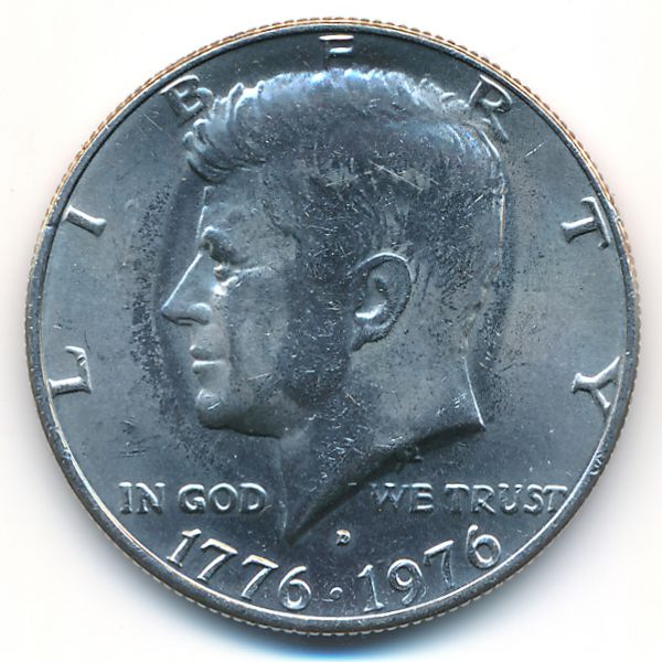 США, 1/2 доллара (1976 г.)