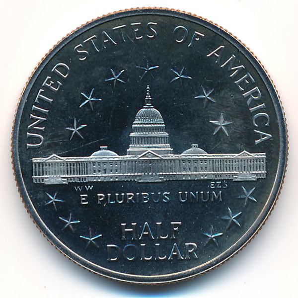 США, 1/2 доллара (1989 г.)