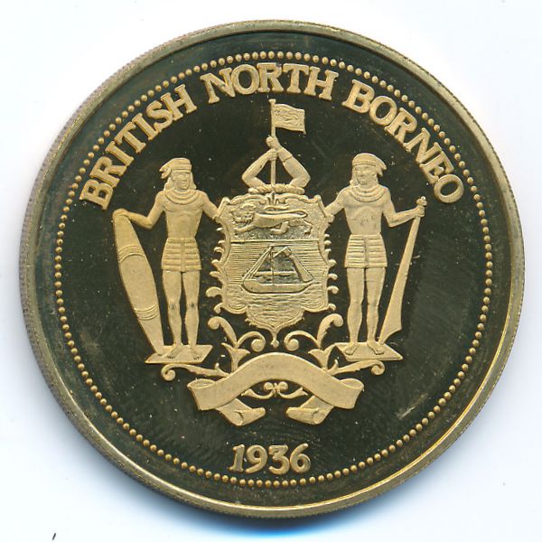Северное Борнео., 1 крона (1936 г.)
