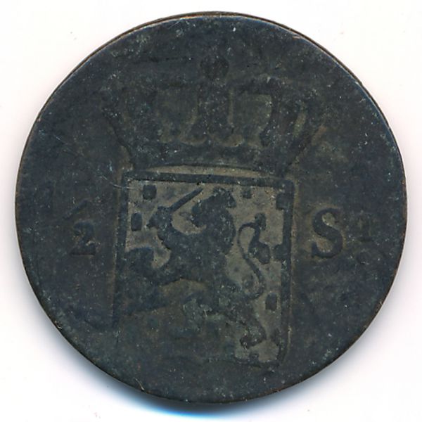 Нидерландская Индия, 1/2 стивера (1826 г.)