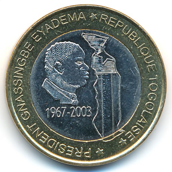 Того., 6000 франков КФА (2003 г.)