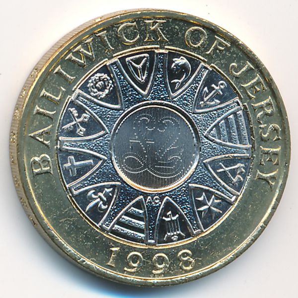 Джерси, 2 фунта (1998 г.)