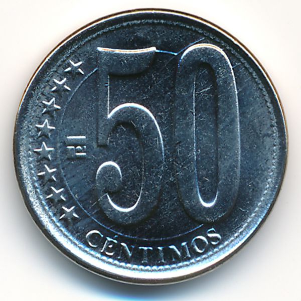 Венесуэла, 50 сентимо (2012 г.)