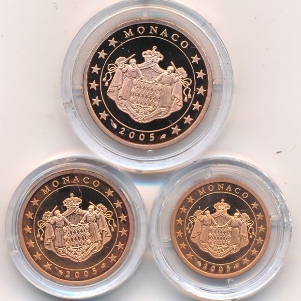 Монако, Набор монет (2005 г.)
