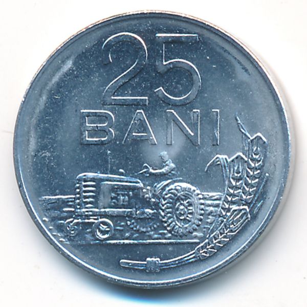 Румыния, 25 бани (1982 г.)