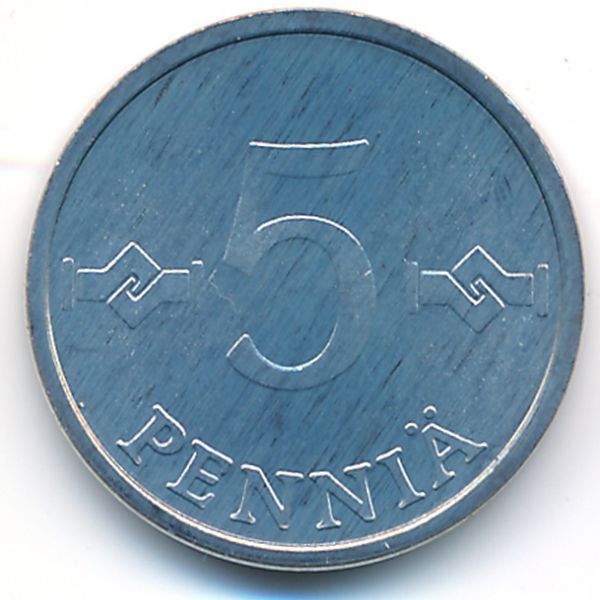 Финляндия, 5 пенни (1984 г.)