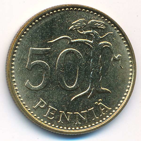 Финляндия, 50 пенни (1982 г.)