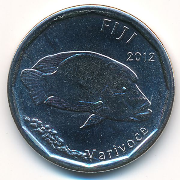 Фиджи, 50 центов (2012 г.)