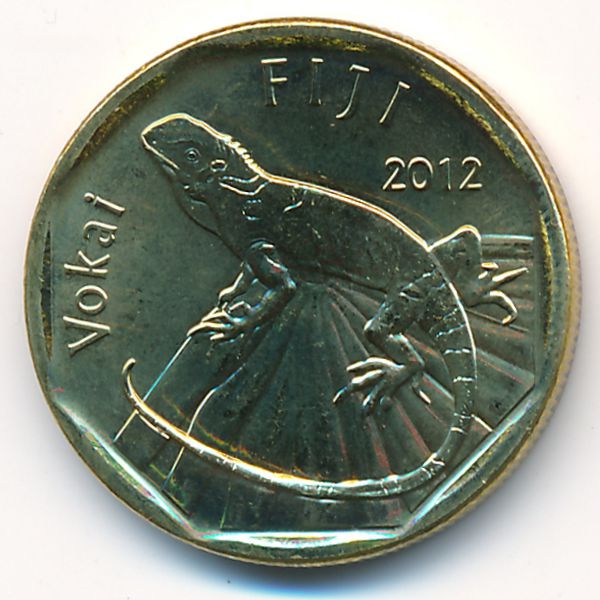 Фиджи, 1 доллар (2012 г.)