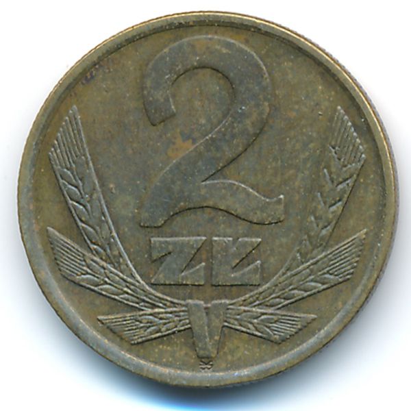 Польша, 2 злотых (1975 г.)