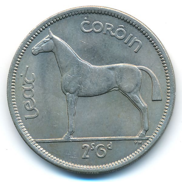 Ирландия, 1/2 кроны (1966 г.)