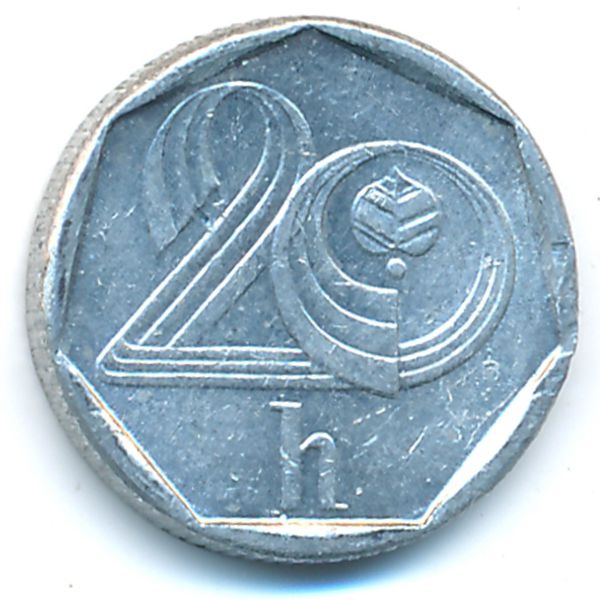 Чехия, 20 гелеров (1994 г.)