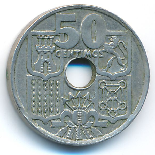 Испания, 50 сентимо (1963 г.)