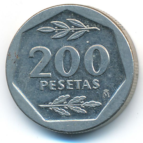Испания, 200 песет (1988 г.)