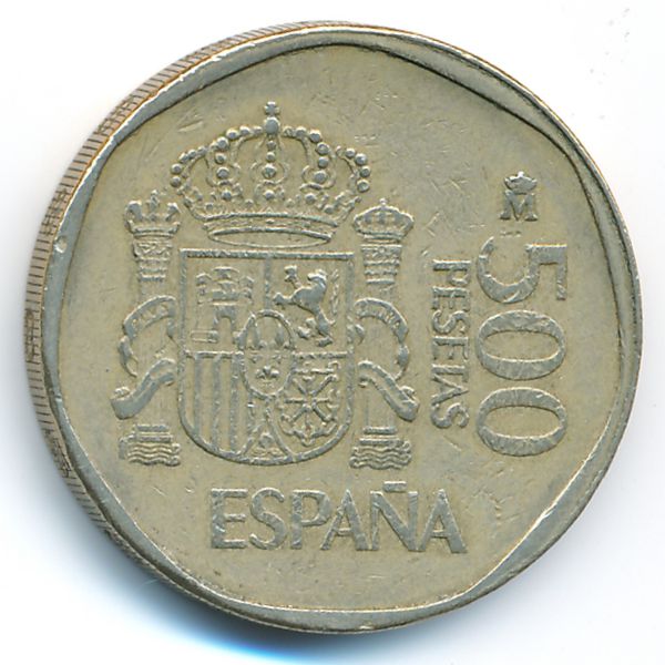 Испания, 500 песет (1988 г.)