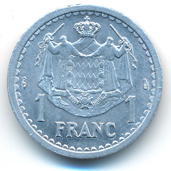 Монако, 1 франк (1943 г.)