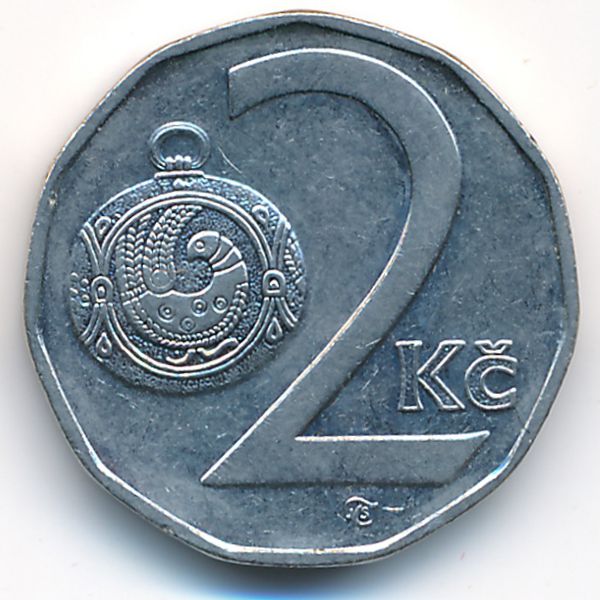 Чехия, 2 кроны (1993 г.)