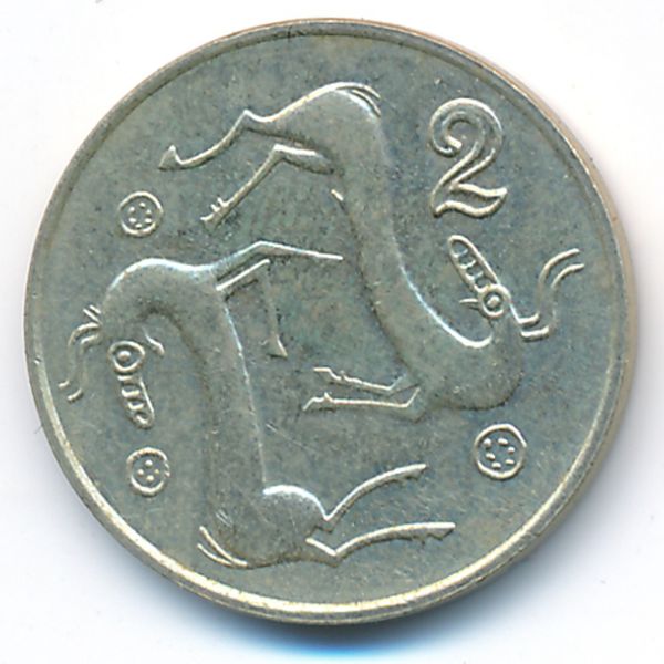 Кипр, 2 цента (1994 г.)