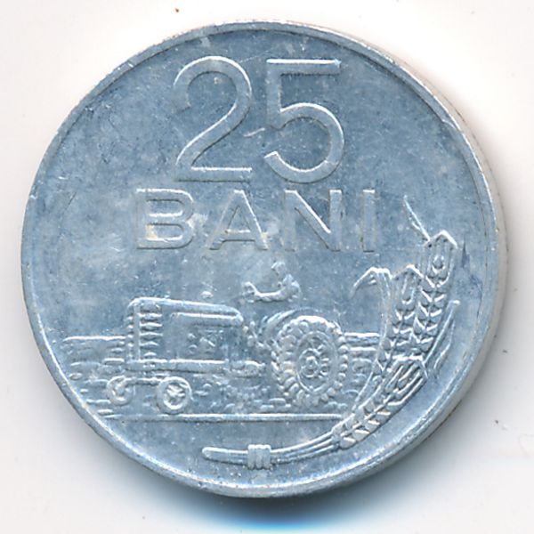 Румыния, 25 бани (1982 г.)