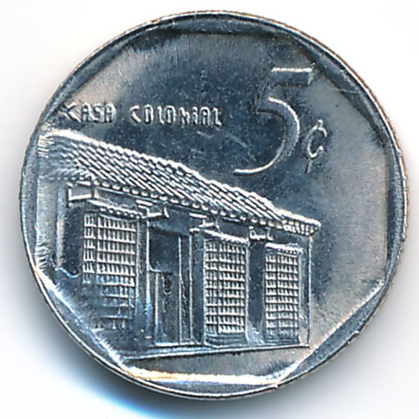 Куба, 5 сентаво (2002 г.)