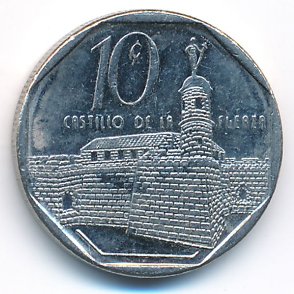 Куба, 10 сентаво (2000 г.)